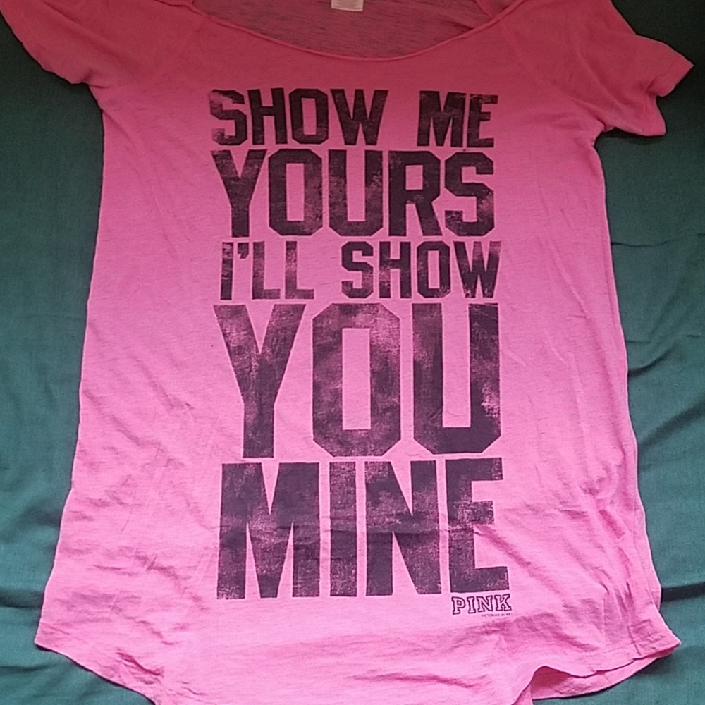 Pink Victoria Secret shirt